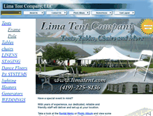 Tablet Screenshot of limatent.com